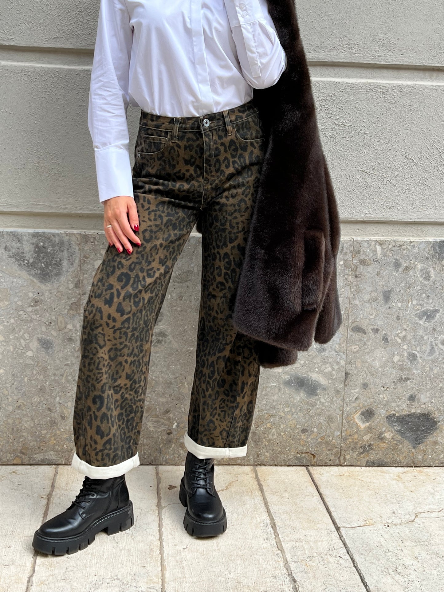 Jeans maculato Susymix