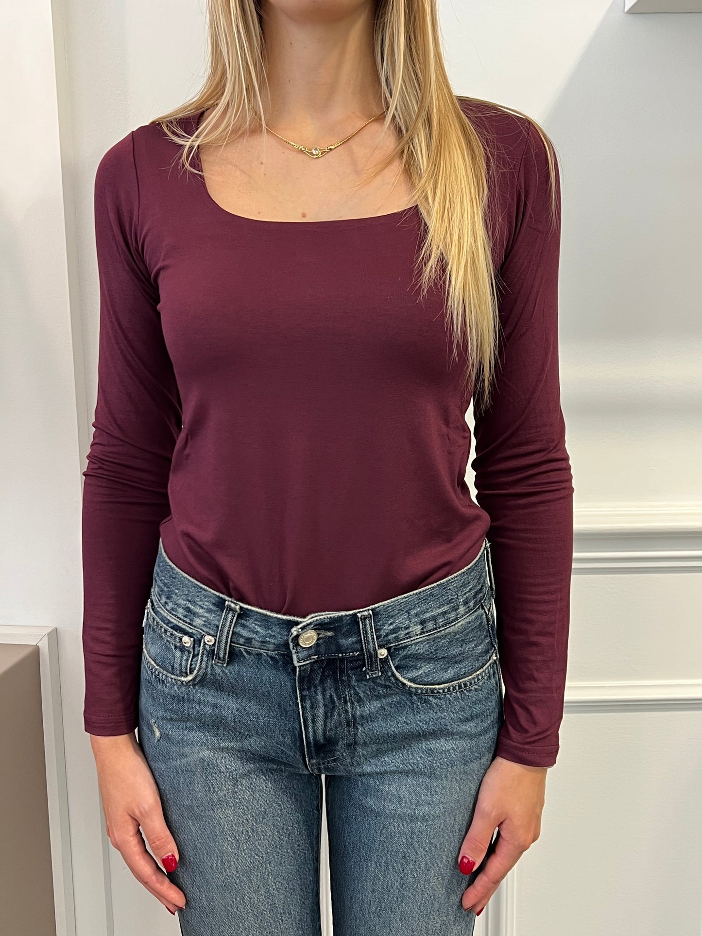 Maglia Susymix scollo quadrato