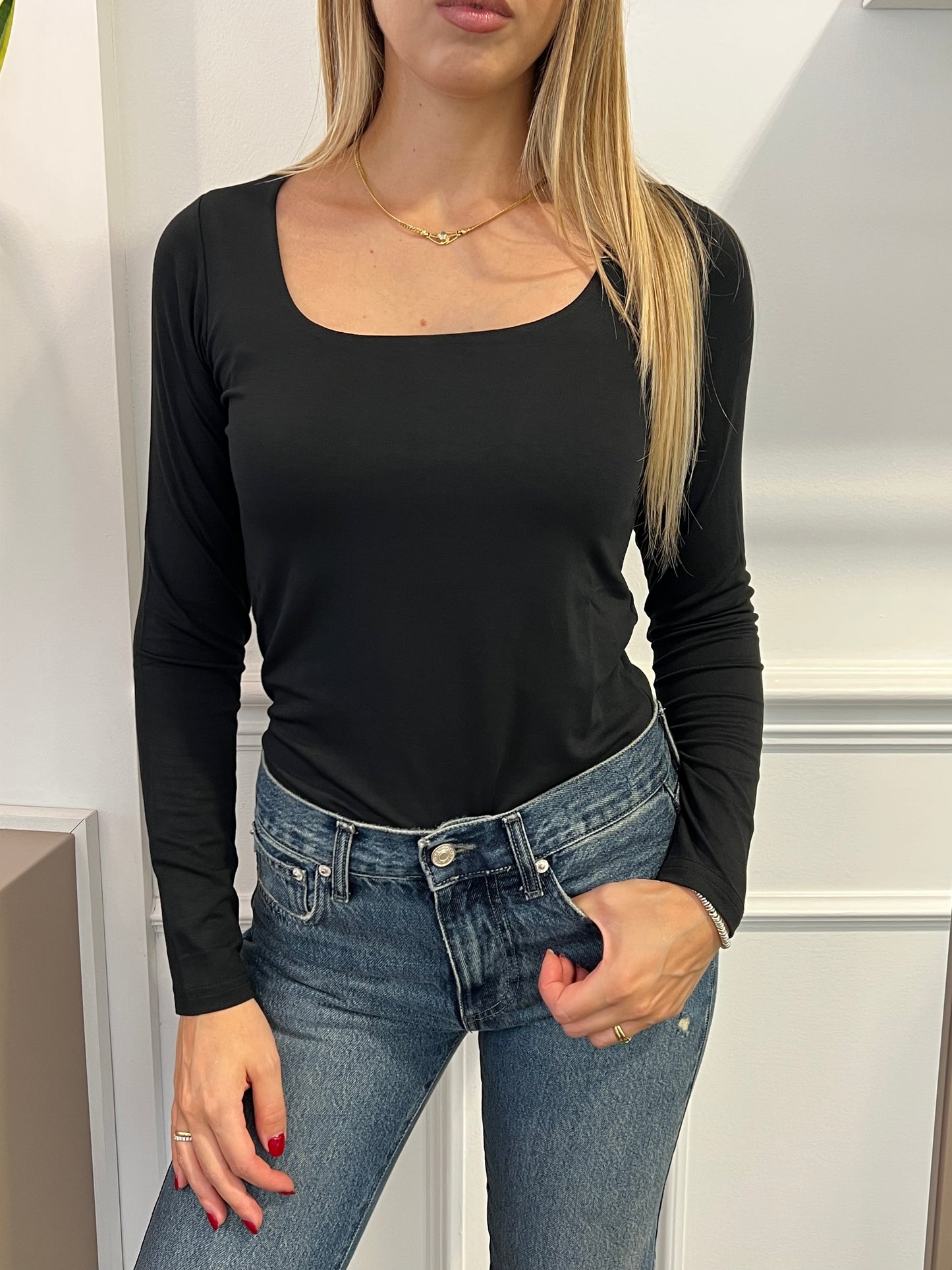 Maglia Susymix scollo quadrato