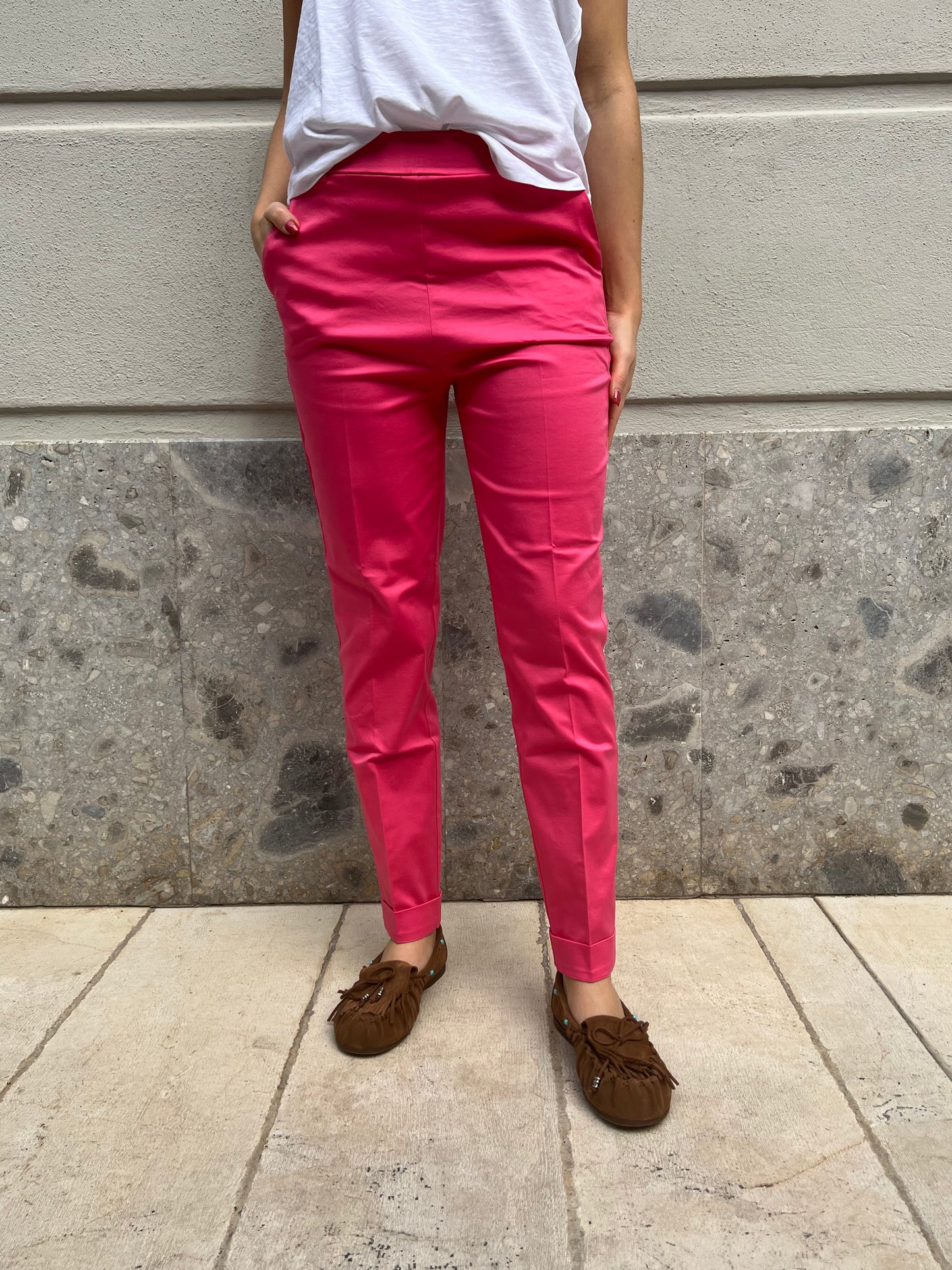 Pantalone Chino Satin power