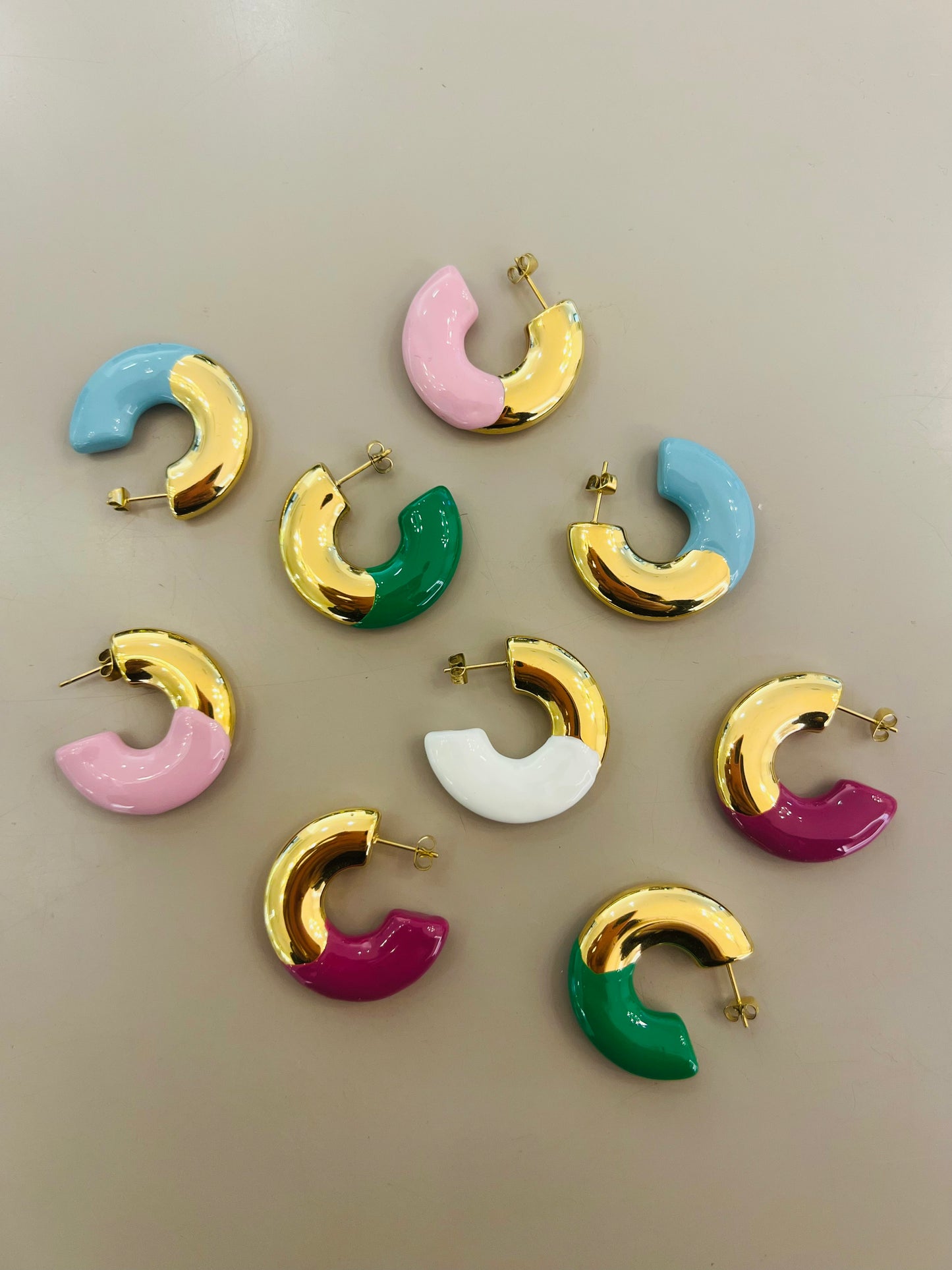 Orecchini Cerchio colore