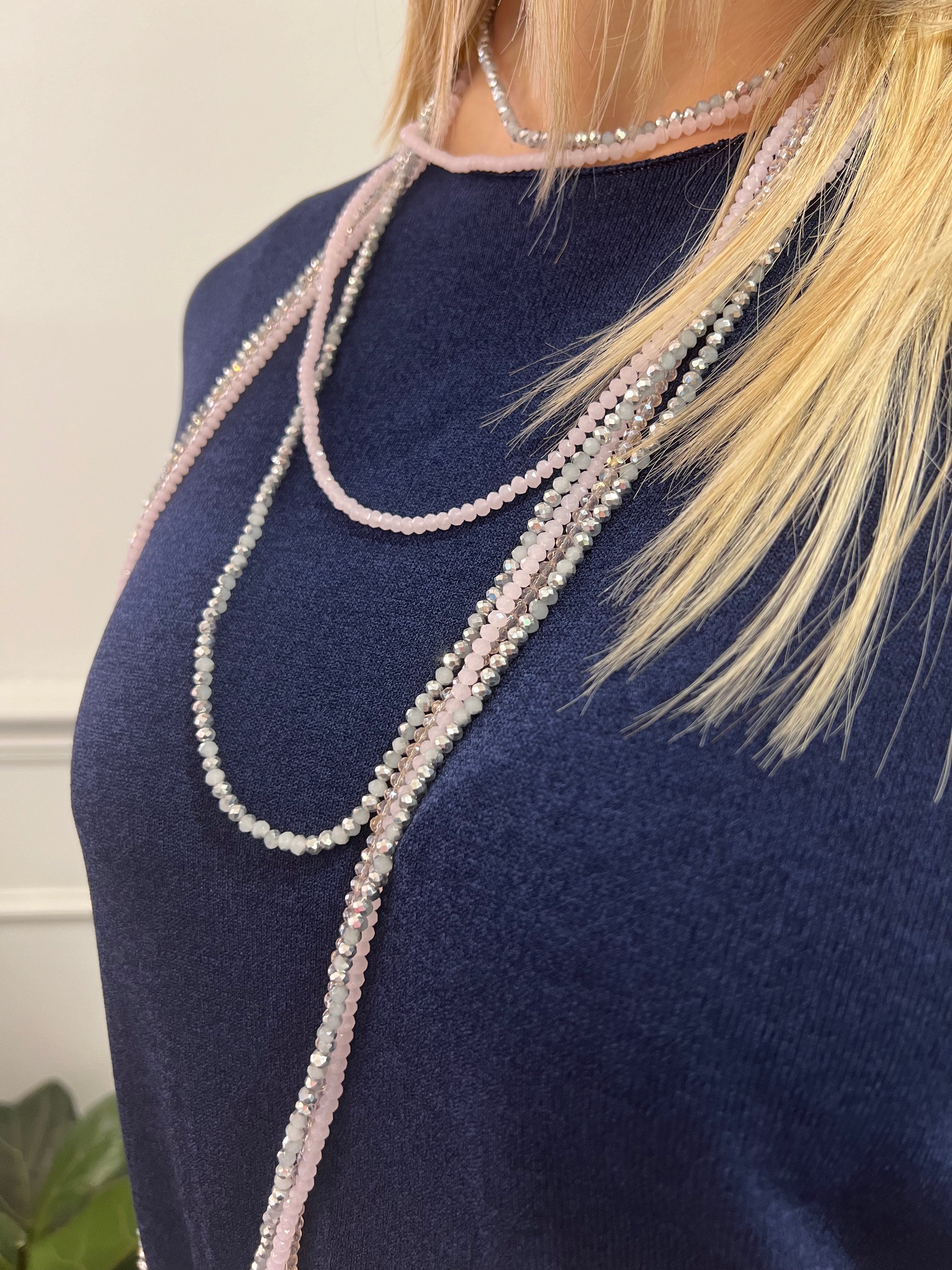 Collana Tridente In Acciaio Inox - Gioiello A Tre Pezzi